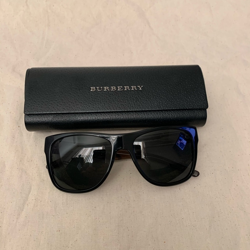 Authentic black Burberry sunglasses